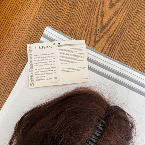 CUTE SOHO PONY CLIP IN HAIR - Picture 3 of 7